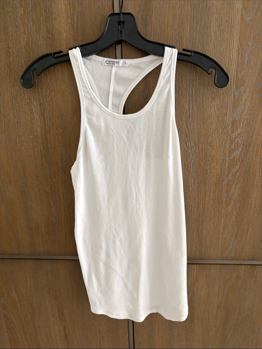 Stateside White Racerback Tank (Junior)